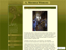 Tablet Screenshot of amichele.wordpress.com