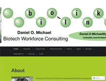 Tablet Screenshot of danielomichael.wordpress.com