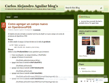 Tablet Screenshot of carlosalejandroaguilar.wordpress.com