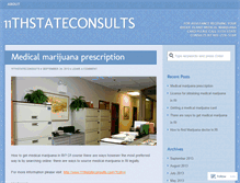 Tablet Screenshot of 11thstateconsults.wordpress.com