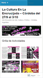 Mobile Screenshot of laculturaenlaencrucijadacba.wordpress.com