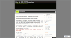 Desktop Screenshot of conest.wordpress.com
