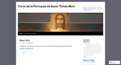 Desktop Screenshot of corossantotomasmoro.wordpress.com