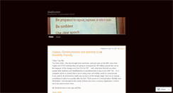Desktop Screenshot of deafcomm.wordpress.com