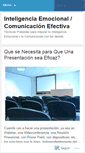 Mobile Screenshot of inteligenciaemocional2011.wordpress.com