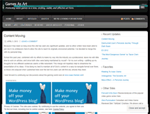 Tablet Screenshot of gamesasartnow.wordpress.com