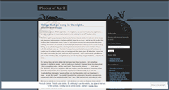 Desktop Screenshot of piecesofapril7.wordpress.com