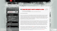 Desktop Screenshot of functionf2.wordpress.com