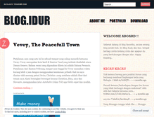 Tablet Screenshot of idur.wordpress.com