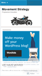 Mobile Screenshot of movementstrategy.wordpress.com