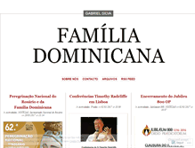 Tablet Screenshot of familiadominicana.wordpress.com