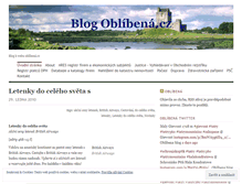 Tablet Screenshot of oblibena.wordpress.com