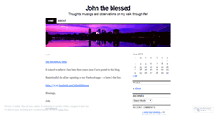 Desktop Screenshot of johntheblessed.wordpress.com