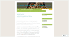 Desktop Screenshot of comunicacionempatica.wordpress.com