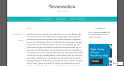 Desktop Screenshot of devaneadora.wordpress.com