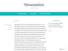 Tablet Screenshot of devaneadora.wordpress.com