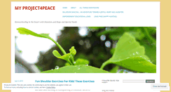 Desktop Screenshot of project4peace.wordpress.com