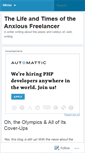 Mobile Screenshot of anxiousfreelancer.wordpress.com
