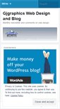 Mobile Screenshot of gjgraphics.wordpress.com