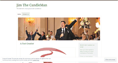 Desktop Screenshot of jimthecandleman.wordpress.com