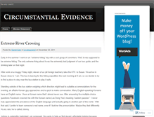 Tablet Screenshot of circumstantialevidence.wordpress.com