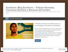 Tablet Screenshot of escritores.wordpress.com