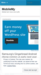 Mobile Screenshot of mobilemy.wordpress.com