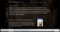 Desktop Screenshot of nimesquotidien.wordpress.com