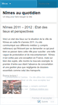 Mobile Screenshot of nimesquotidien.wordpress.com
