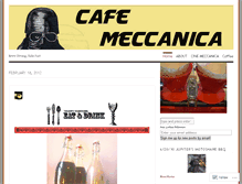 Tablet Screenshot of cafemeccanica.wordpress.com