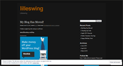 Desktop Screenshot of lilleswing.wordpress.com