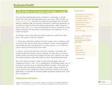 Tablet Screenshot of businesspandit.wordpress.com
