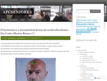 Tablet Screenshot of apcseniores.wordpress.com