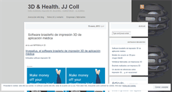 Desktop Screenshot of jjcoll3dhealth.wordpress.com