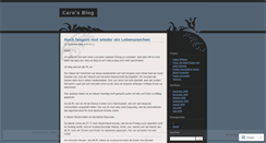 Desktop Screenshot of carostacoblog.wordpress.com