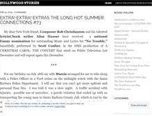 Tablet Screenshot of hollywoodstories.wordpress.com