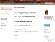 Tablet Screenshot of erincorrado.wordpress.com