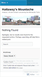 Mobile Screenshot of hattawaysmoustache.wordpress.com