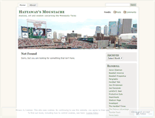 Tablet Screenshot of hattawaysmoustache.wordpress.com
