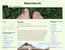 Tablet Screenshot of gwenmaclennan.wordpress.com