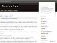 Tablet Screenshot of amilcarama.wordpress.com