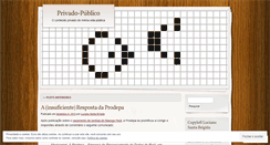 Desktop Screenshot of privadopublico.wordpress.com