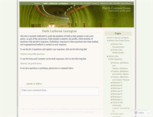 Tablet Screenshot of faithconnect.wordpress.com