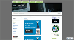 Desktop Screenshot of cefmoure.wordpress.com