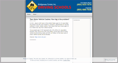 Desktop Screenshot of drivingschools.wordpress.com