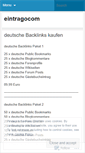 Mobile Screenshot of eintragocom.wordpress.com