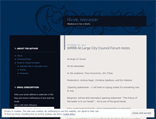 Tablet Screenshot of nicolecommawoo.wordpress.com