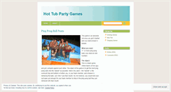 Desktop Screenshot of hottubpartygames.wordpress.com