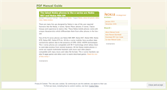 Desktop Screenshot of pdfmanualguide.wordpress.com