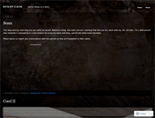 Tablet Screenshot of kitschycliche.wordpress.com